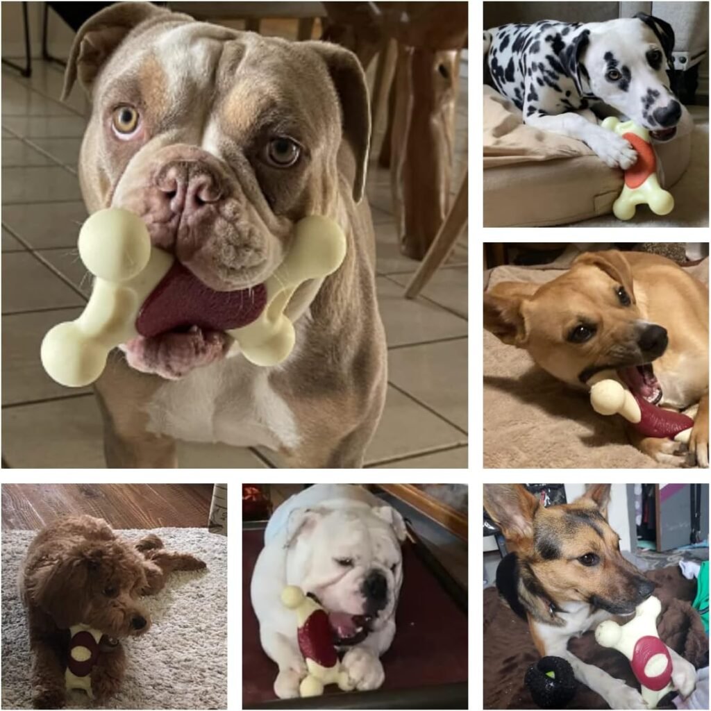 FRLEDM Dog Toys for Aggressive Chewers Indestructible Dog Toys/Durable Tough Dog Chew Toys for Medium/Large Large Breed Dogs，Dog Toys to Keep Them Busy