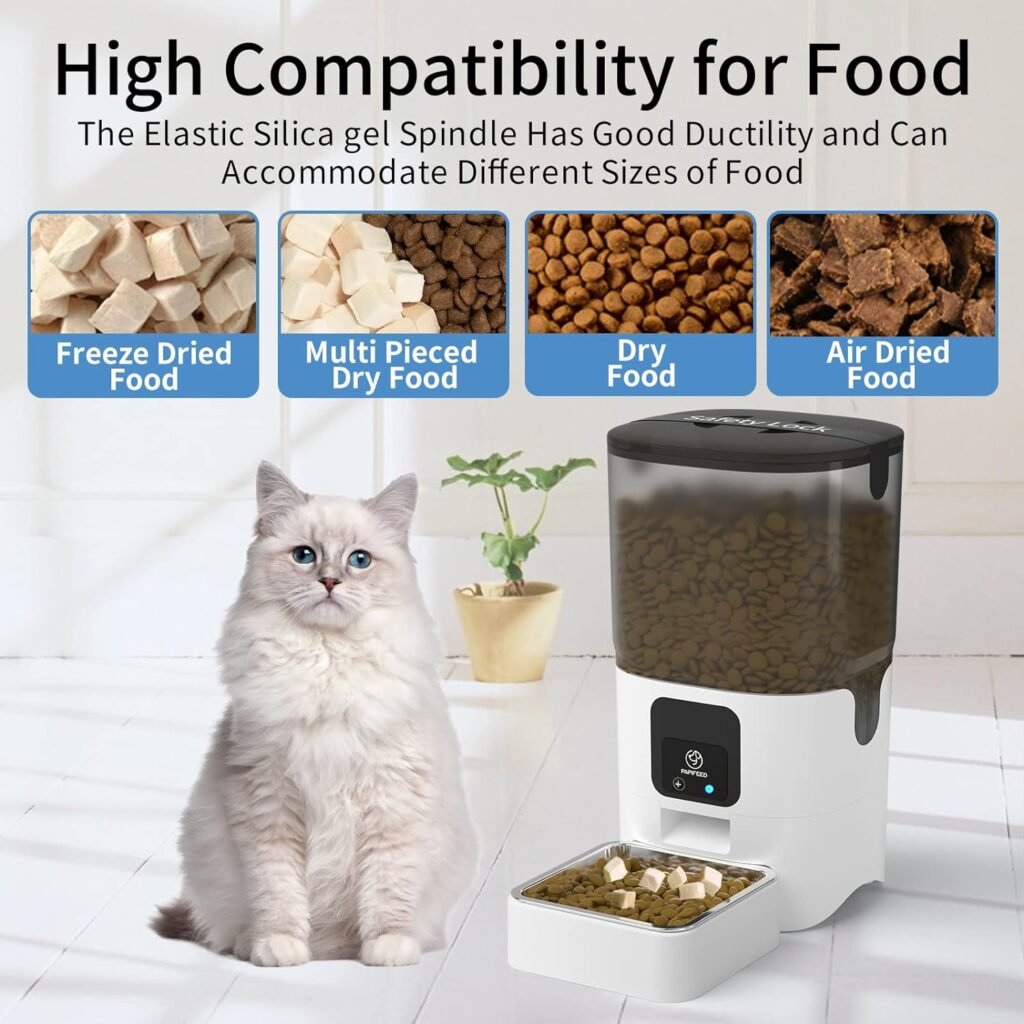 PAPIFEED 5G WiFi Automatic Cat Feeders Review » FurSpotters