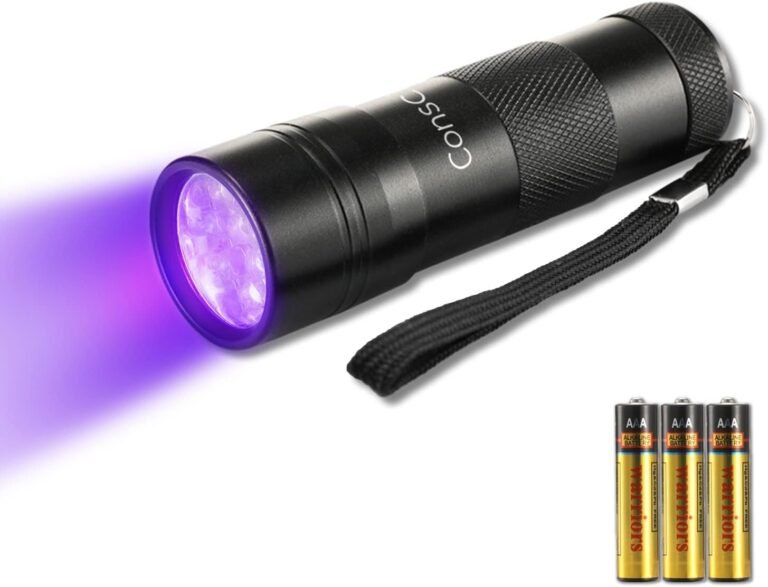 12 LED 395nm Ultraviolet Blacklight Review